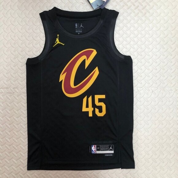 Cleveland Cavaliers Donovan Mitchell No. 45 Black Jersey - Picture 1 of 8